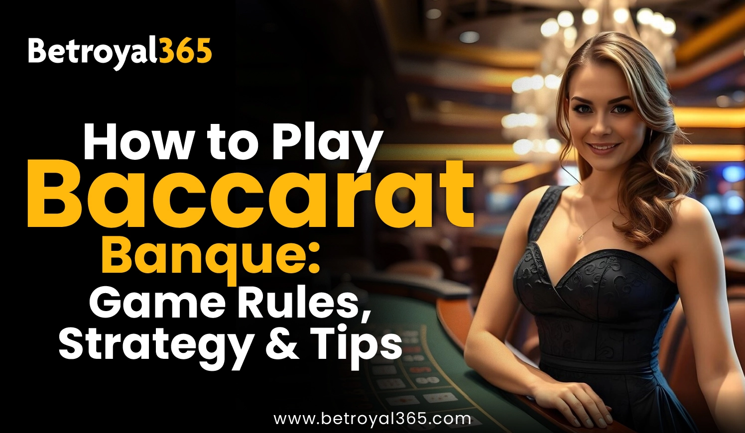How to Play Baccarat Banque
